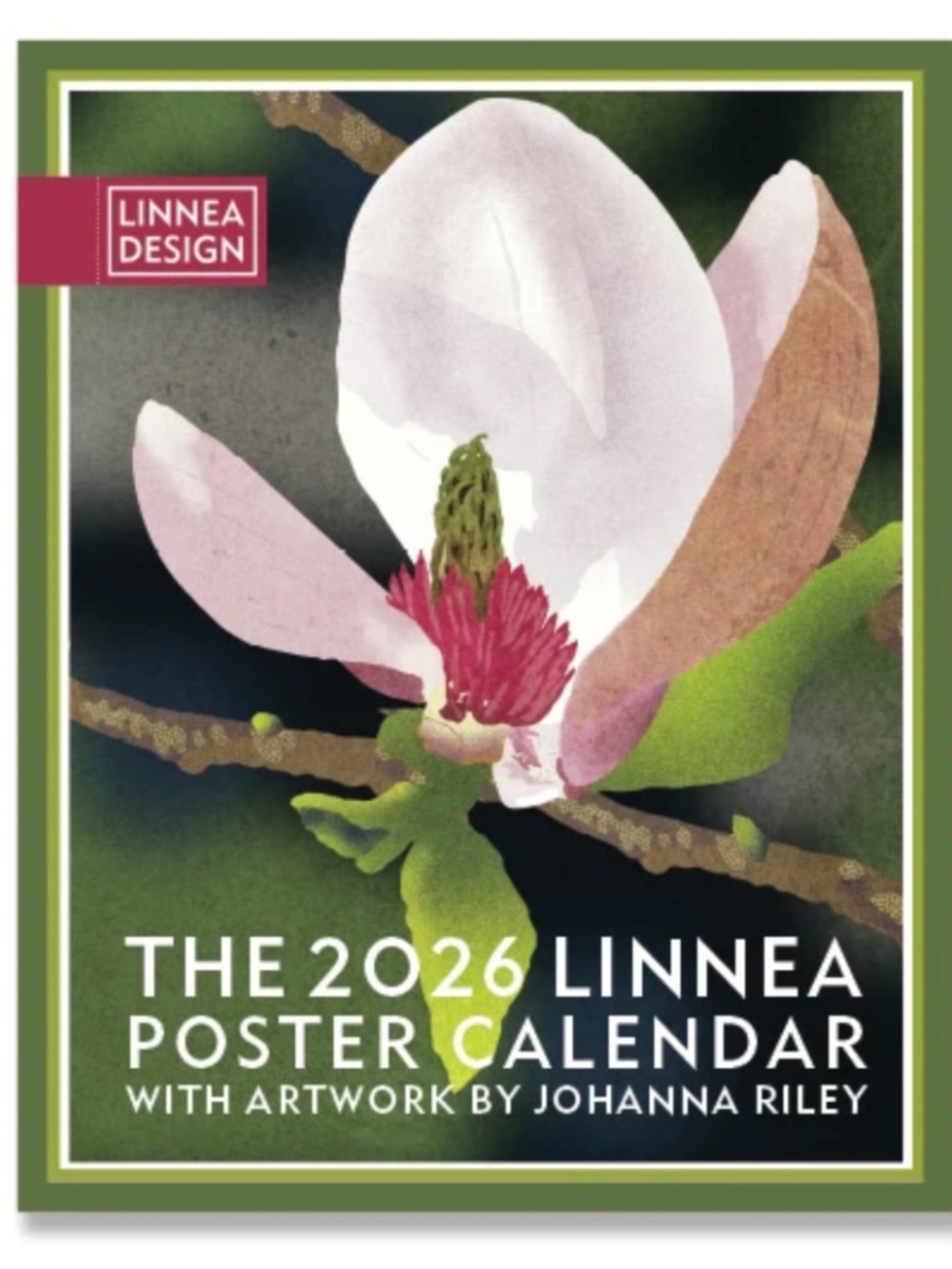 2026 LINNEA POSTER CALENDAR  NEW in wrap, NWT